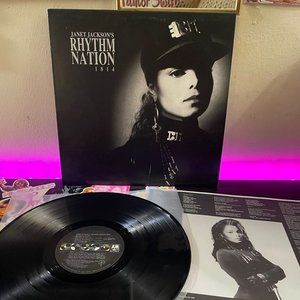Janet Jackson, "Rhythm Nation 1814" Vinyl LP